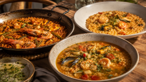 arroz seco meloso o caldoso