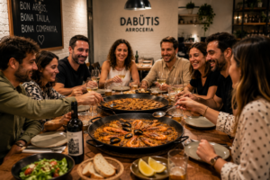 arrocería para grupos en Barcelona
