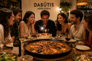 arrocería para cumpleaños en Barcelona